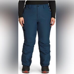 The North Face Freedom Insulate Snow Ski Outdoor Pants Shady Blue Plus 2X Long